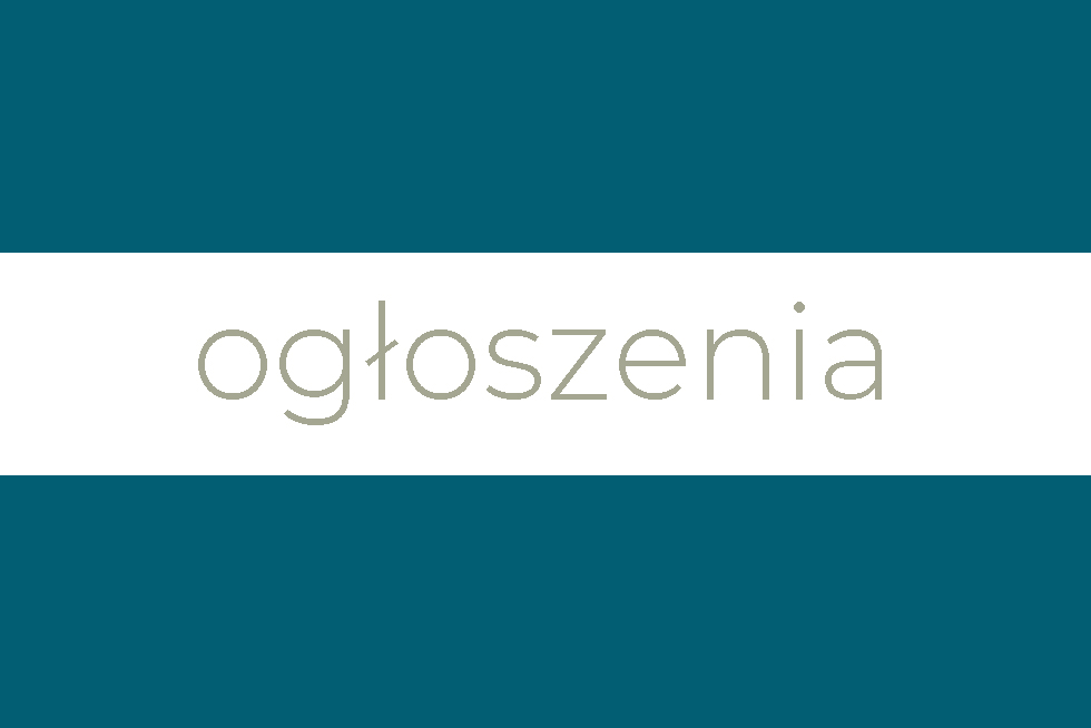 You are currently viewing Ogłoszenie