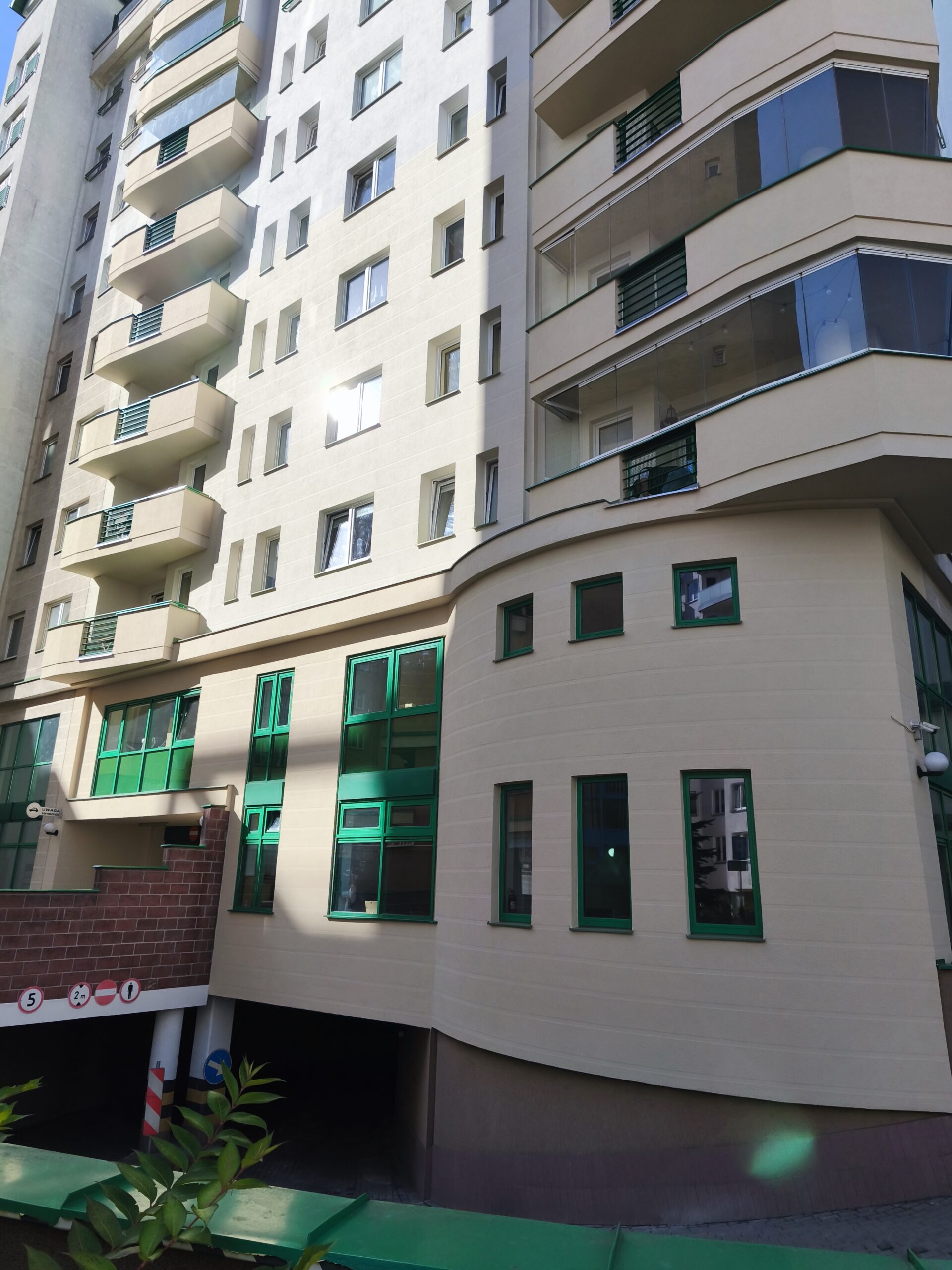 Remont elewacji budynku Kacza 6