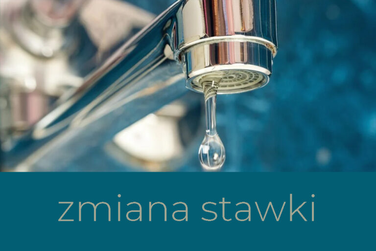 Read more about the article Zmiana stawek opłat za ciepło, wodę i ścieki – obowiązujących od 1 października